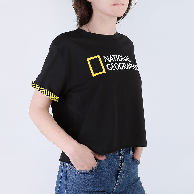 Женская футболка Vans National Geographic Rollout (VA4RGPBLK)  - цена, описание, фото 1